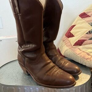 Frye Dark Brown Leather Men's Boots
